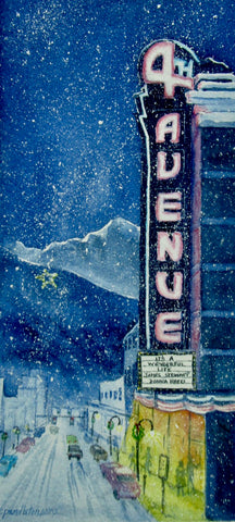 Stars on Fourth Avenue Small Print