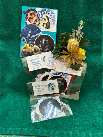 “ A Child is Born” Sticker Set