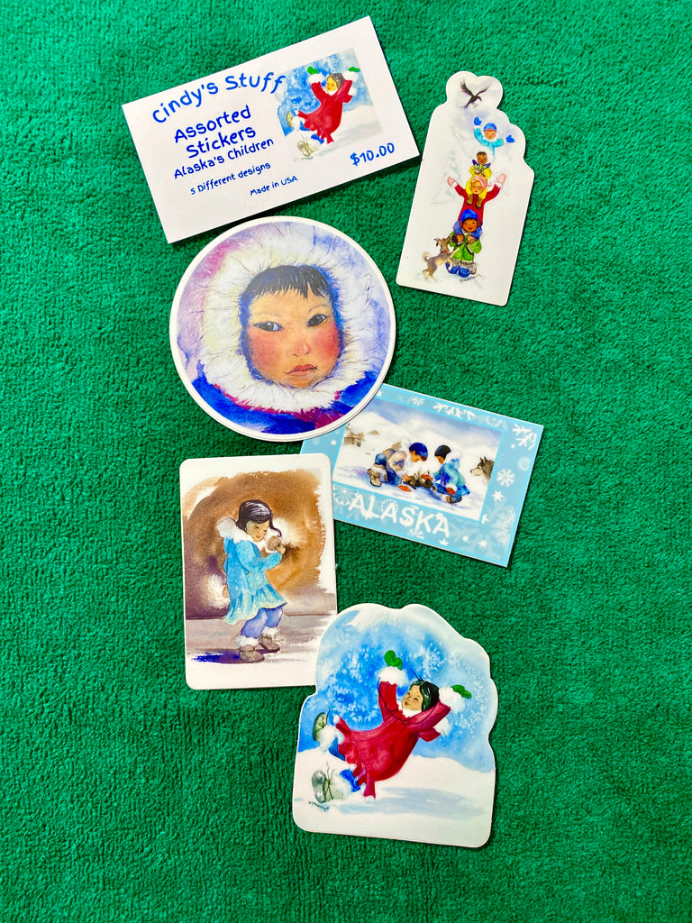 Alaska’s Children Sticker Assortment