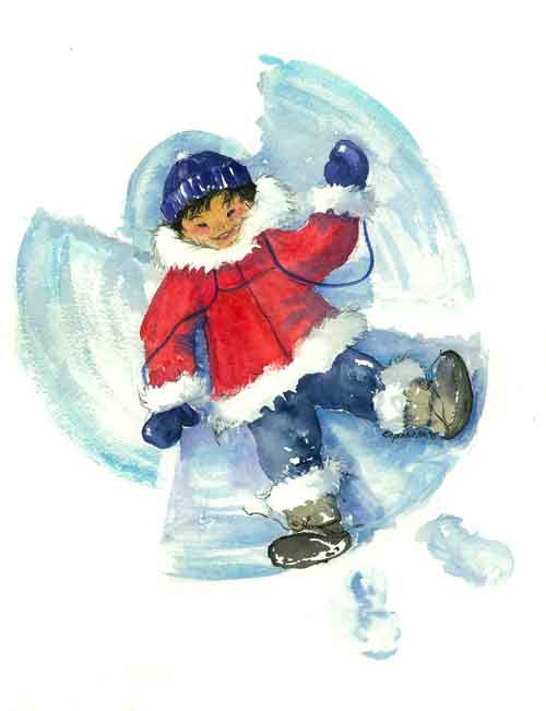 Snow Angels Variety Pack Greeting Cards