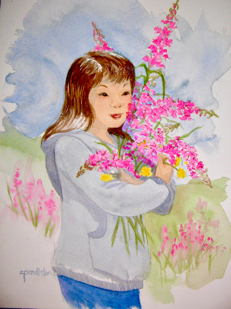 "Wild Flowers" Original Water Color